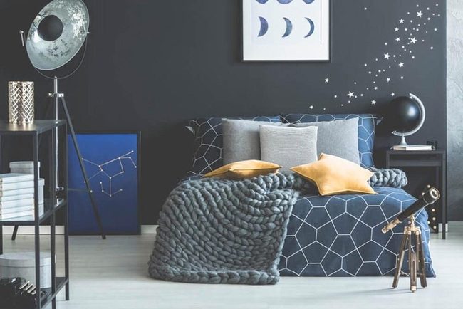 Cosmic Stars Teenage Bedroom