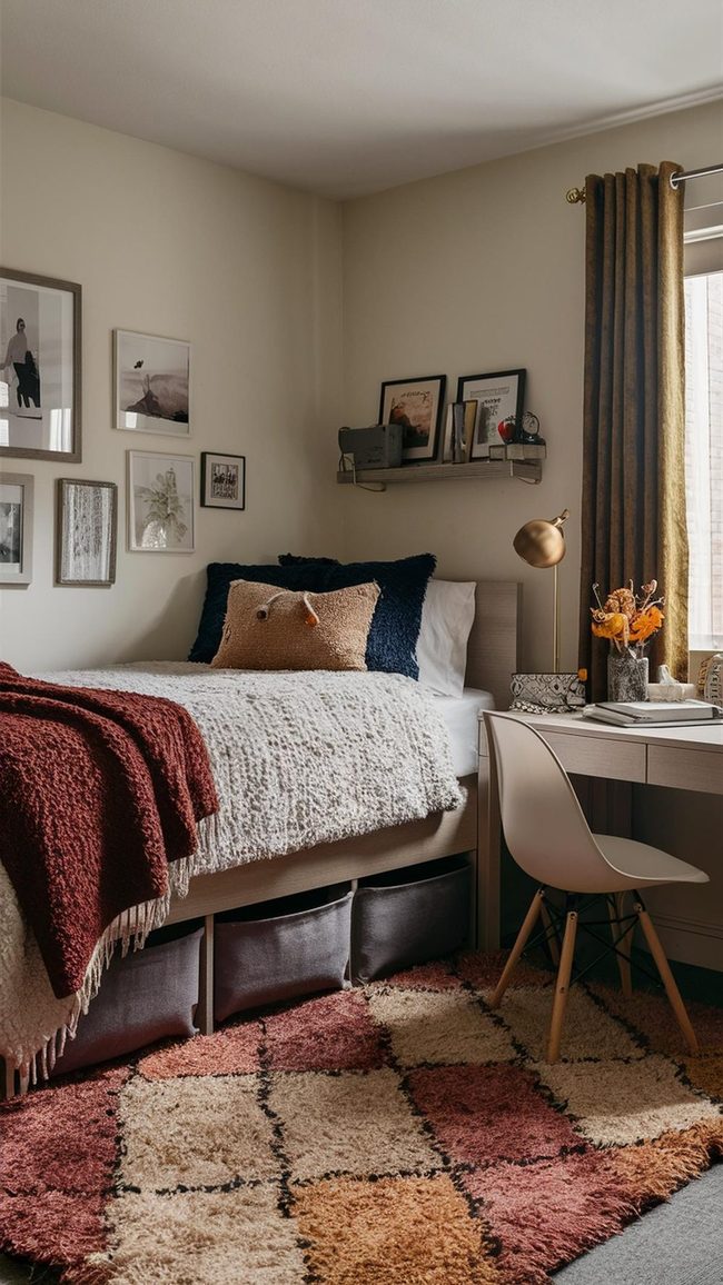 Subtle Neutral Layers With Faux Fur