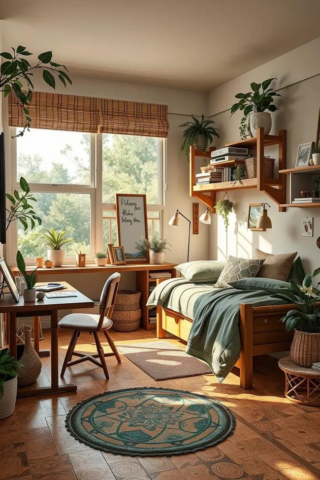 Eco Materials Dorm Room