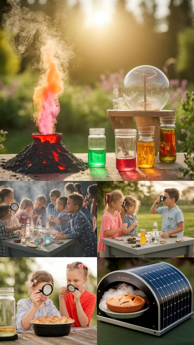 Science Experiments For Kids Outdoor Area