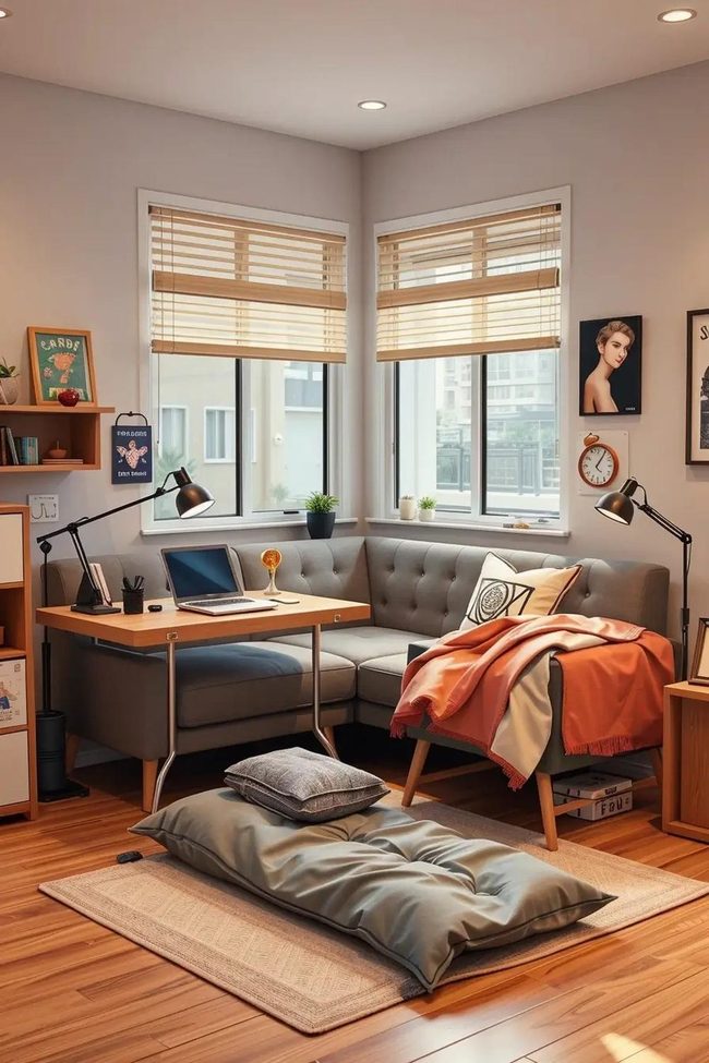 Bedside Work Ledges Small Spaces