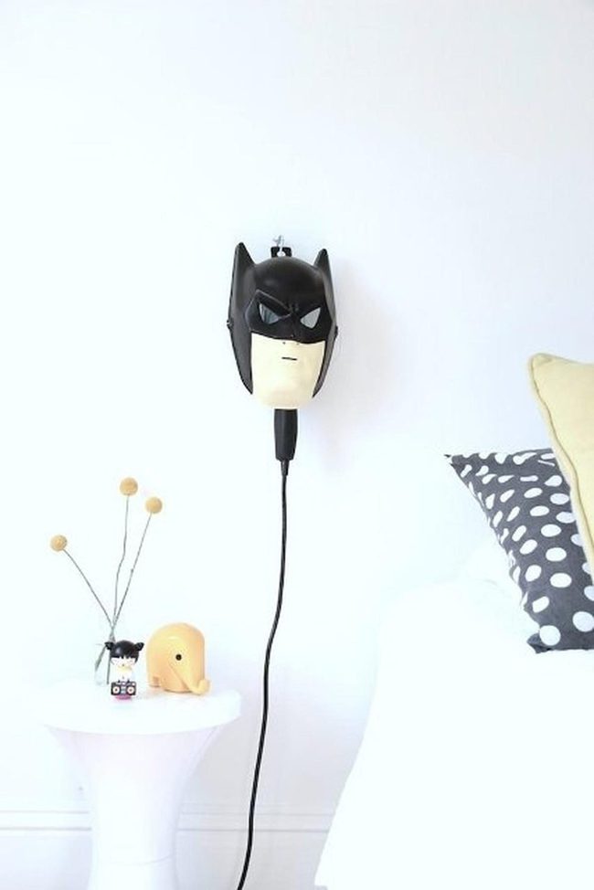 Mask Light Fixture Statement