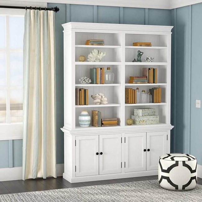 Colorful Books Wooden Storage