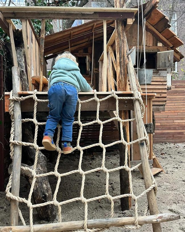 Timber Treehouse Climbing Paradise