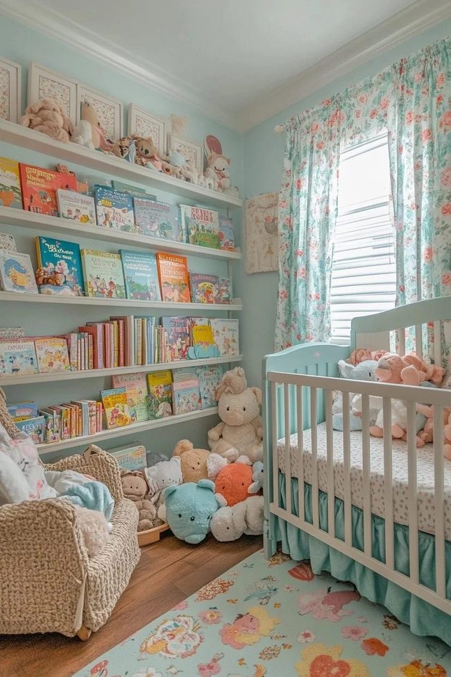 Storybook Nursery With Weathered Wood