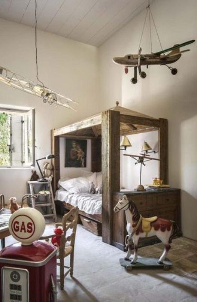 Wooden Beams, Vintage Toys