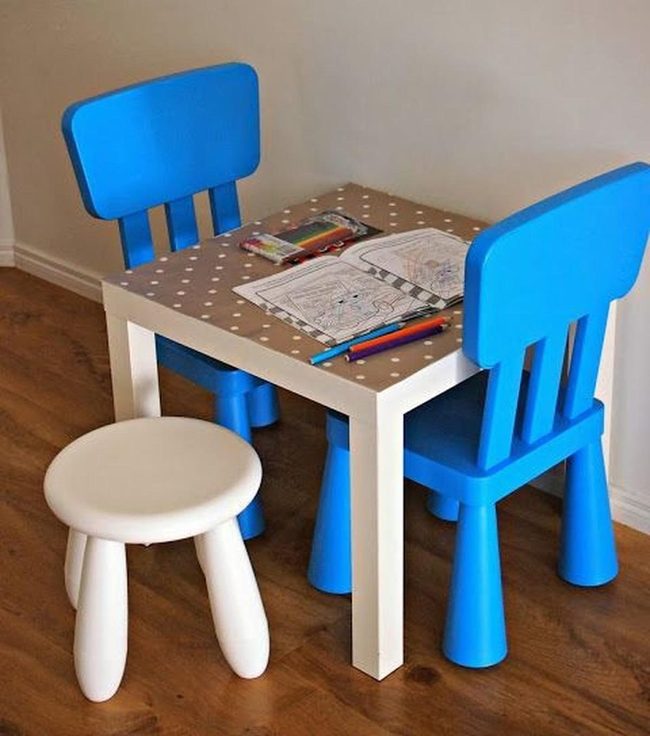 Polka Dot Creativity Station