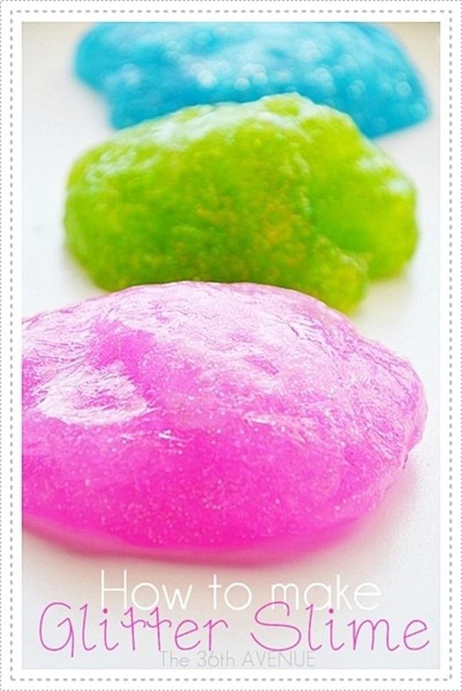 Shimmering Slime Sparkle Blobs