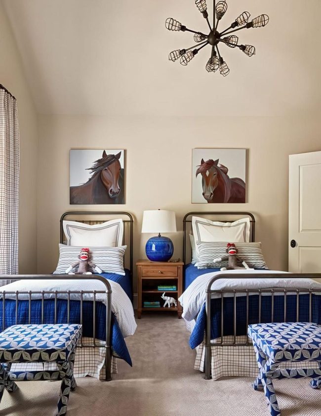 Blue Metal Beds, Sock Monkey Charm