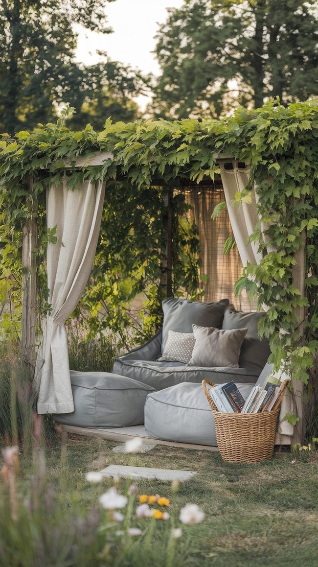 Leafy Tree Reading Nook