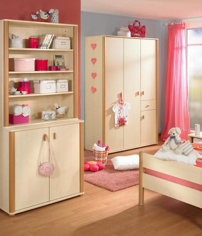 Soft Pink Child'S Room
