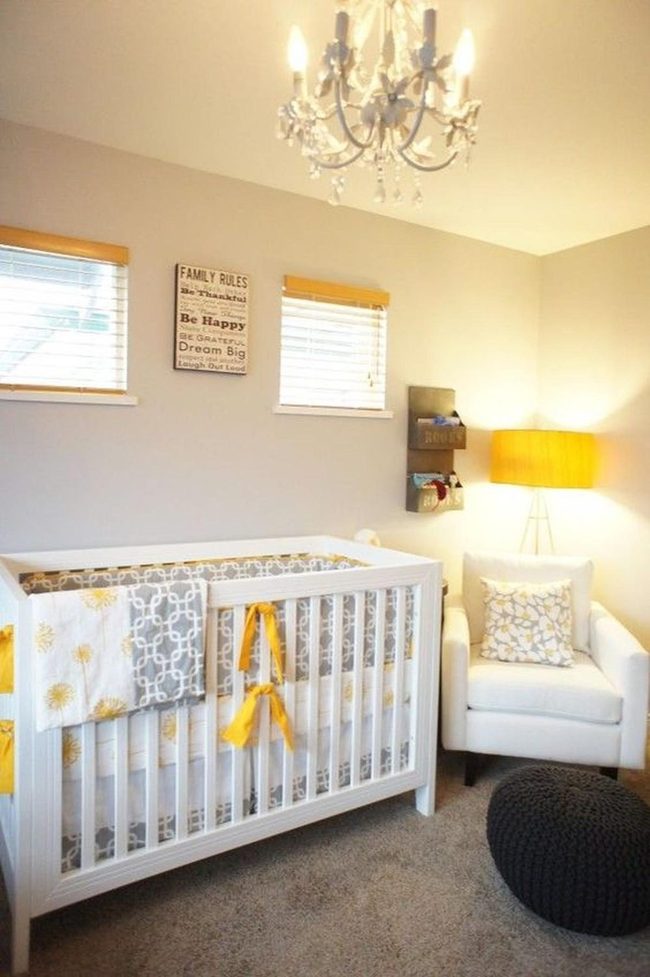 Yellow And Gray Nursery Harmony