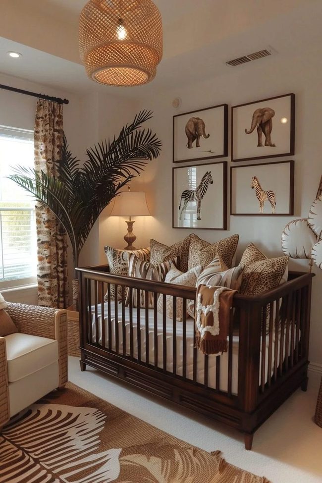 Wild Prints And Wooden Warmth