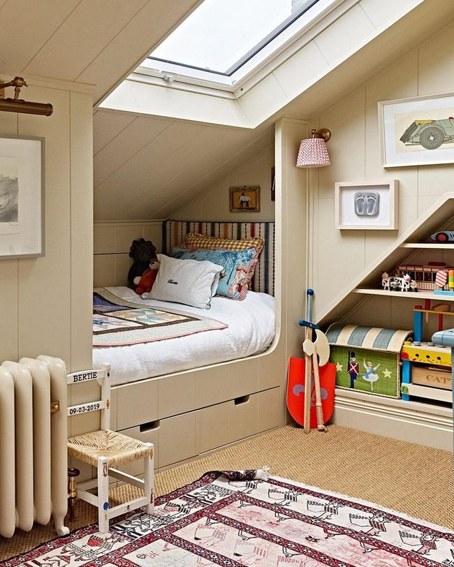 Elevated Reading Loft Design