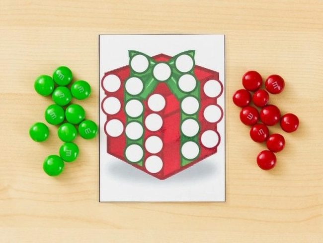 Glossy Red And Green Candies