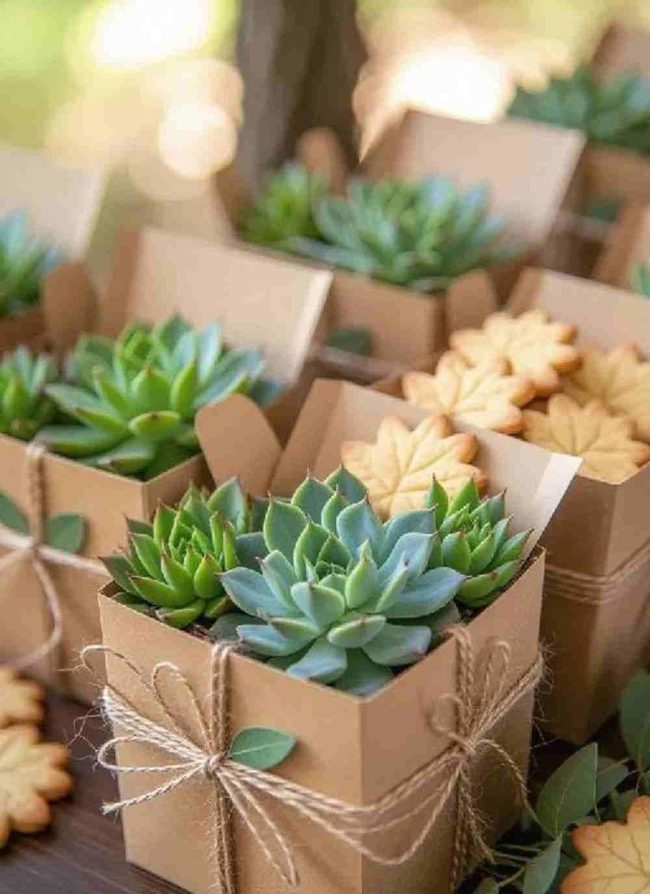 Brown Paper Forest Creature Favors