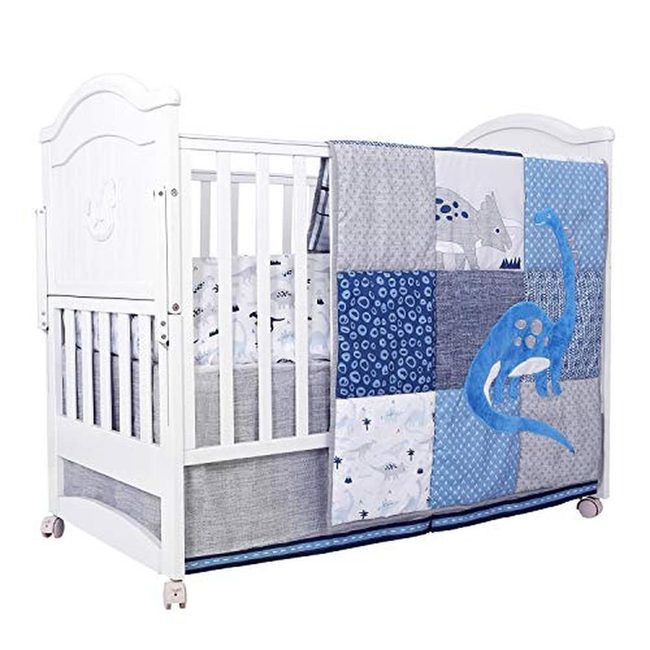 Colorful Dinosaur Nursery Bedding