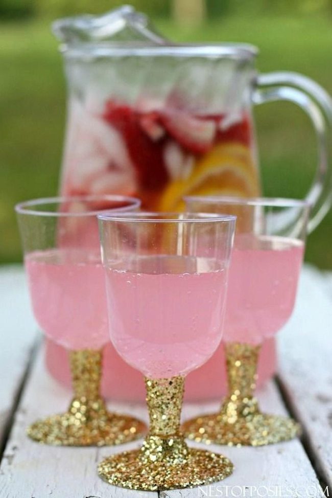 Pink Lemonade, Golden Rim