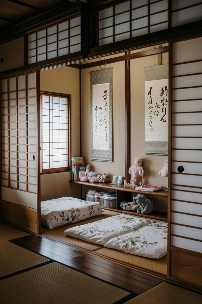 Japanese Futon Nursery Sanctuary