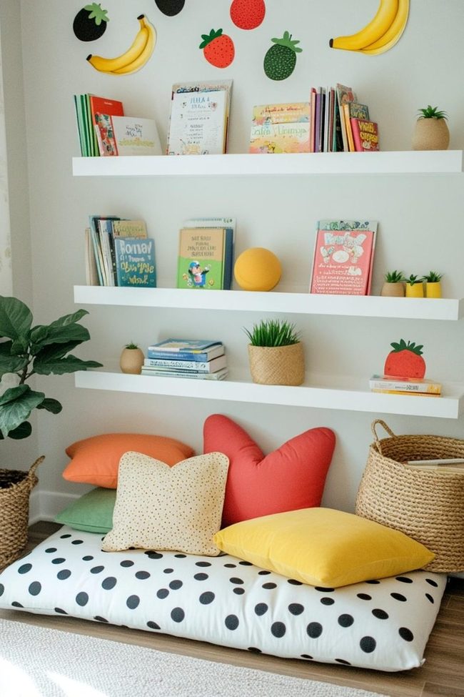 Cozy Corner Children'S Reading Shelf