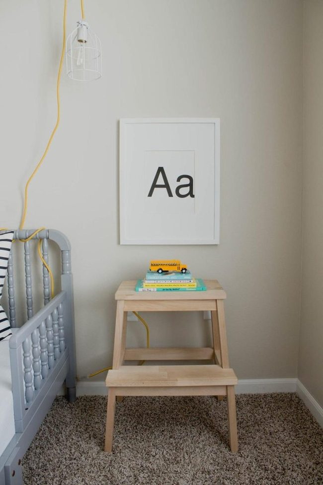 Yellow Suspended Lights Nursery