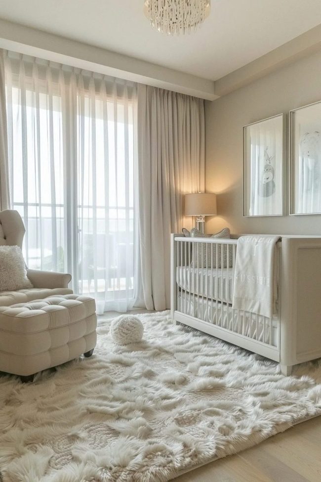 Soft Gray Nursery Sanctuary
