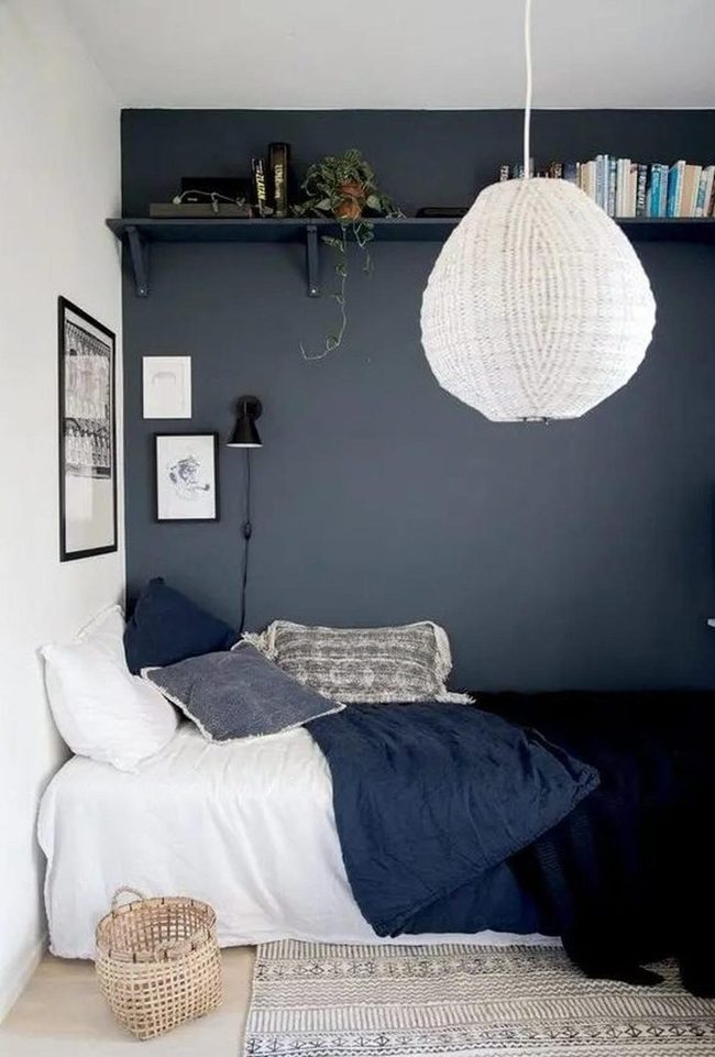Navy And White Bedroom Retreat