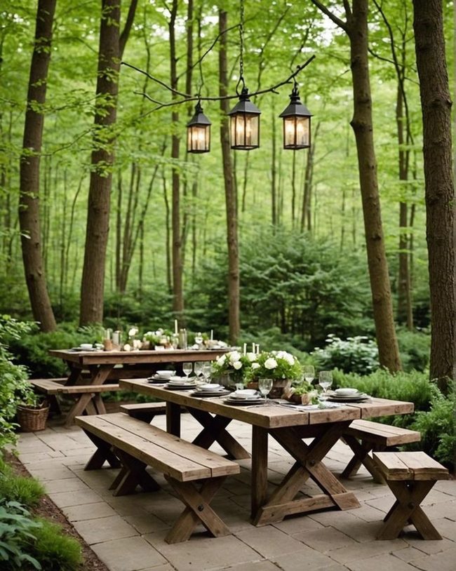 Woodland Stump Stools Dining