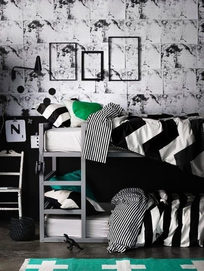Striped Bed, Green Pops, Maps