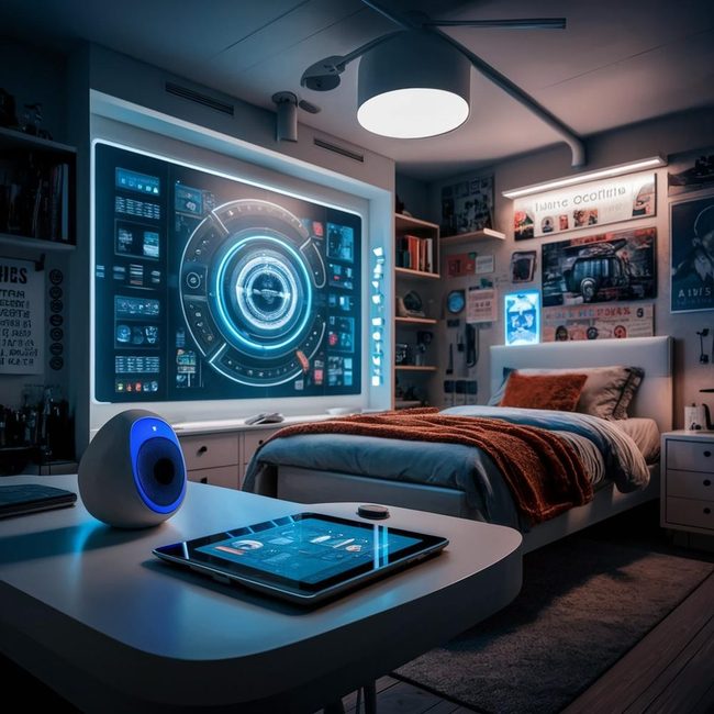 Tech-Smart Boy'S Room Essentials