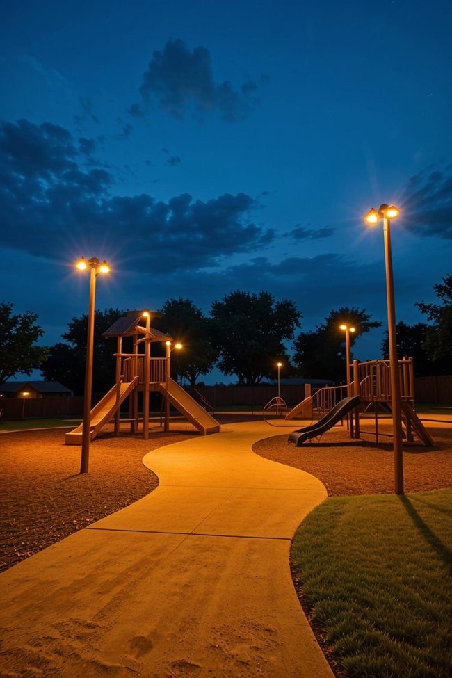 Soft Led Lanterns Playground Safety