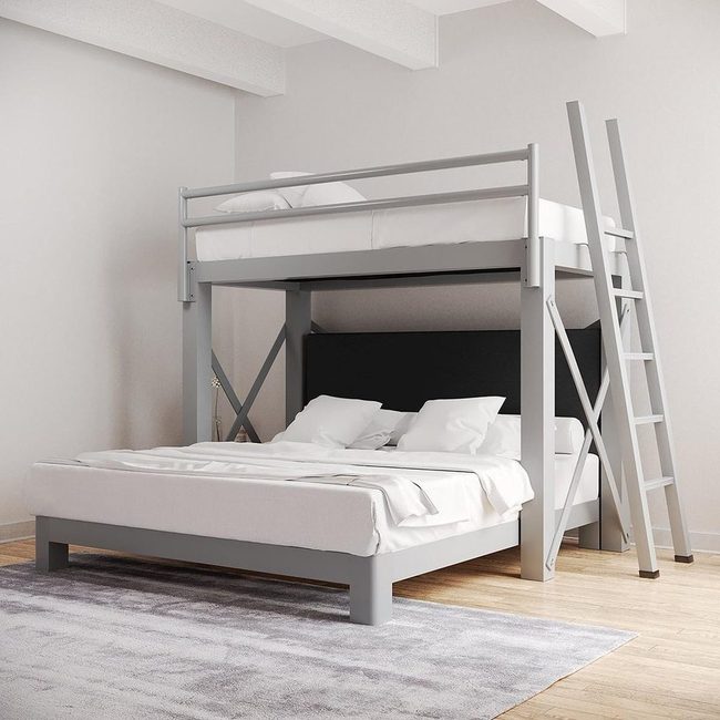 Gray Loft, Dual Living Space