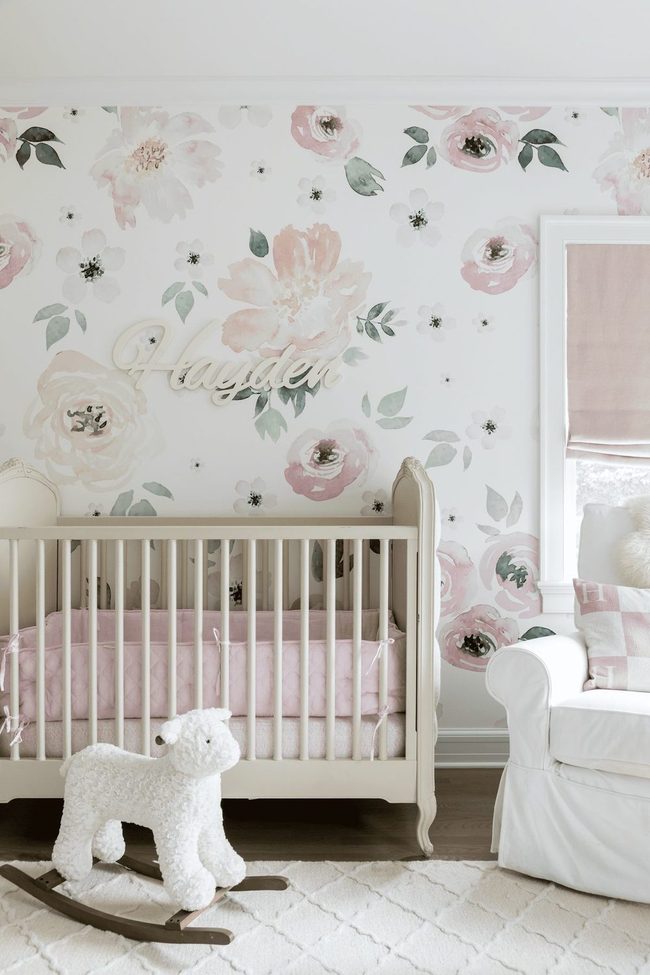 Custom Name Above Crib