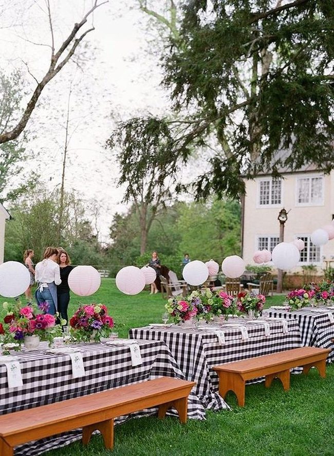 Pink Lantern Garden Gathering