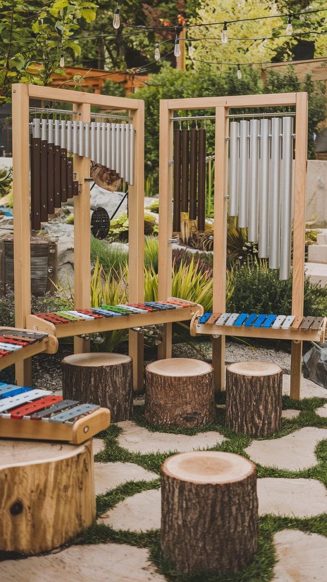 Backyard Drum Circle for Kids