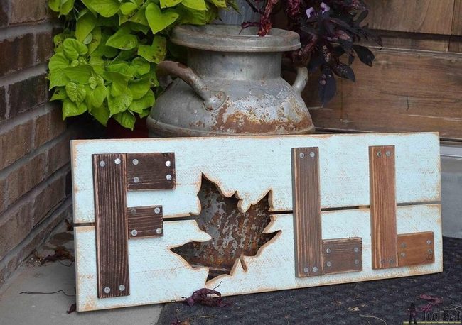 Reclaimed Wood Cutout Art