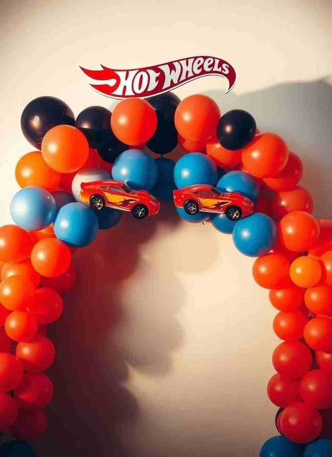 Hot Wheels Red And Black Arch