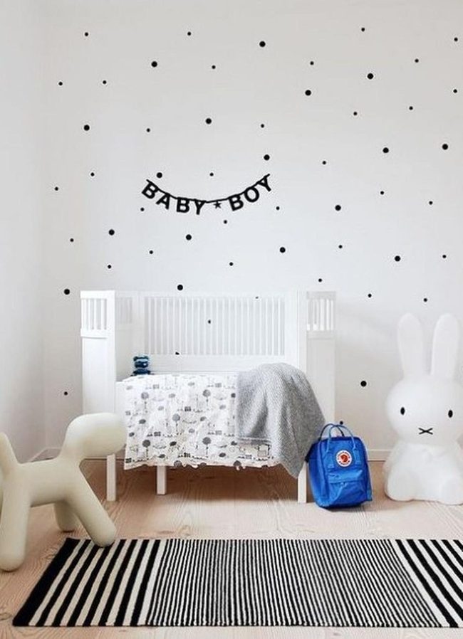 Black And White Spotted Nursery