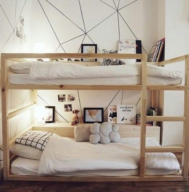 Geometric Lines Meet Natural Wood