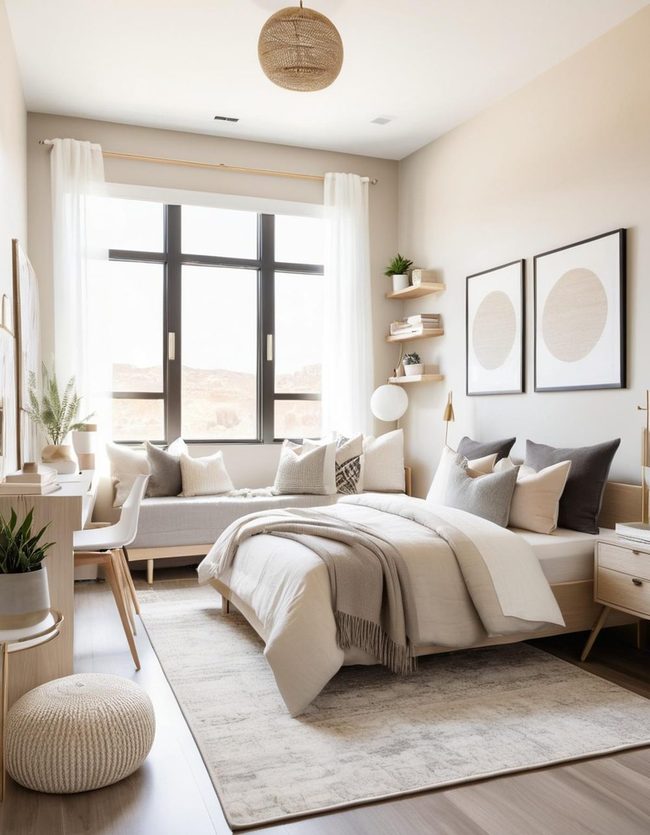 Neutral Tones Open Spaces