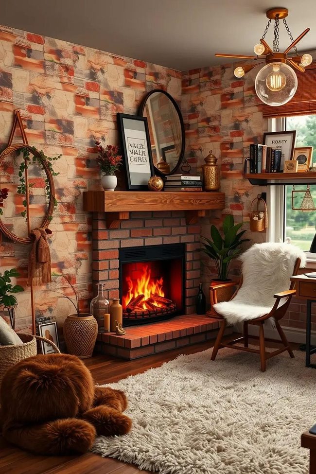 Led Logs Transform Dorm Corners