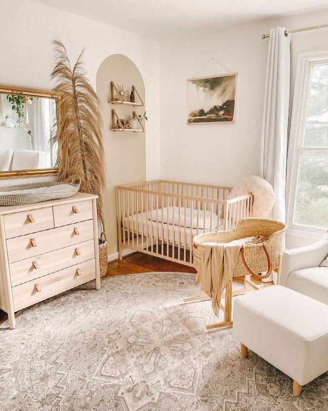 Wicker And Pampas Baby Sanctuary