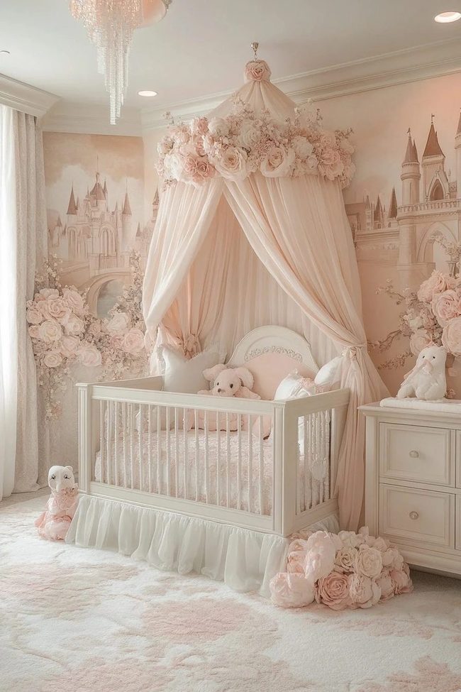 Floating Pink Cloud Nursery