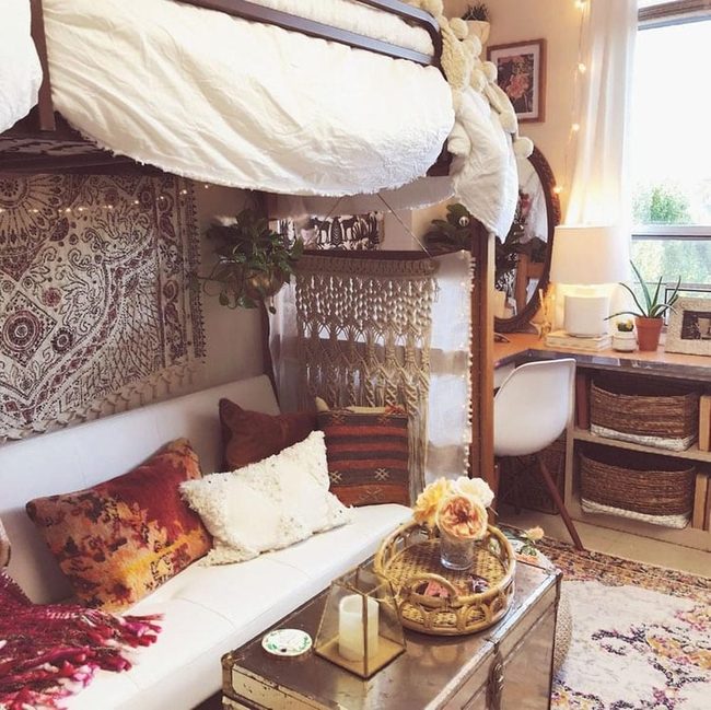 Lofted Bed Maximizes Tiny Spaces