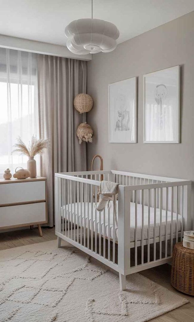 Neutral Backdrop Bold Rug Statement