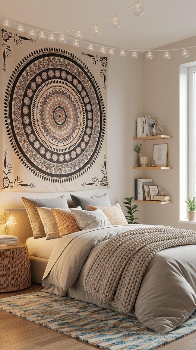 Celestial Tapestry Bedroom Focal Point