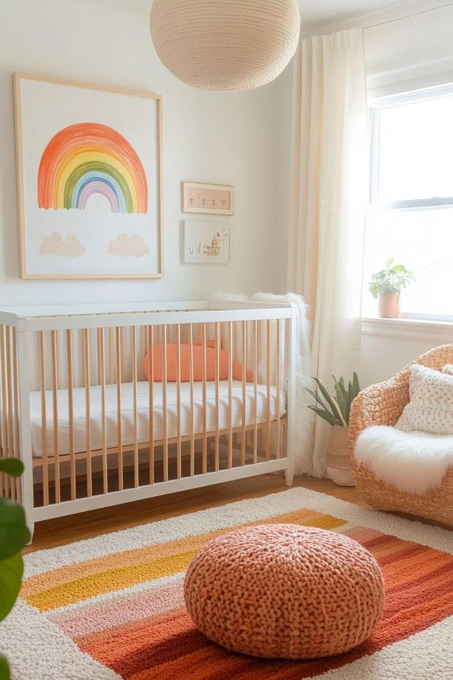 Colorful Wall Art For Baby Rooms