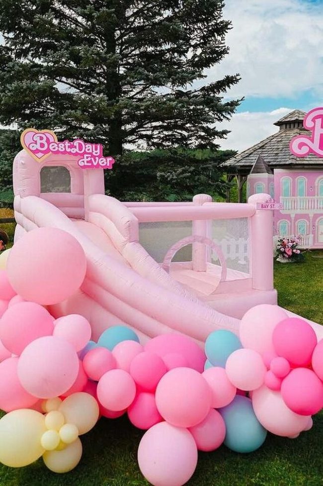 Pink Balloon Wonderland Slide