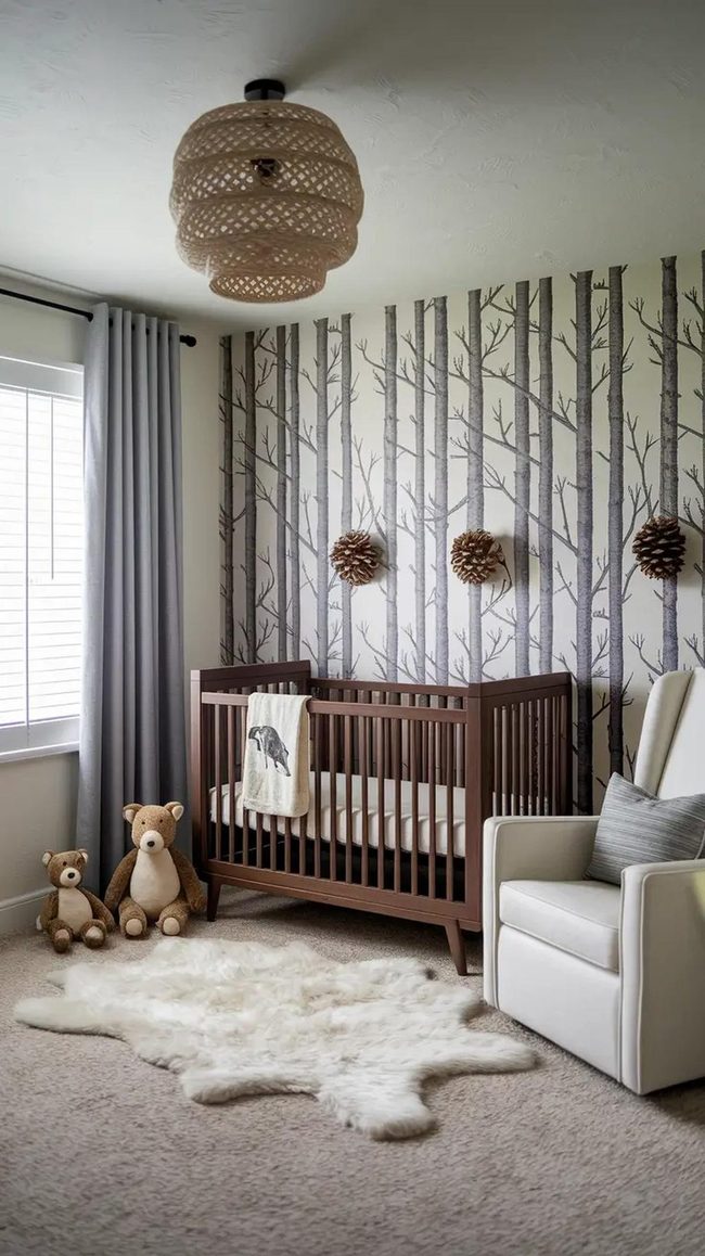 Forest Animals And Earthy Brown Tones