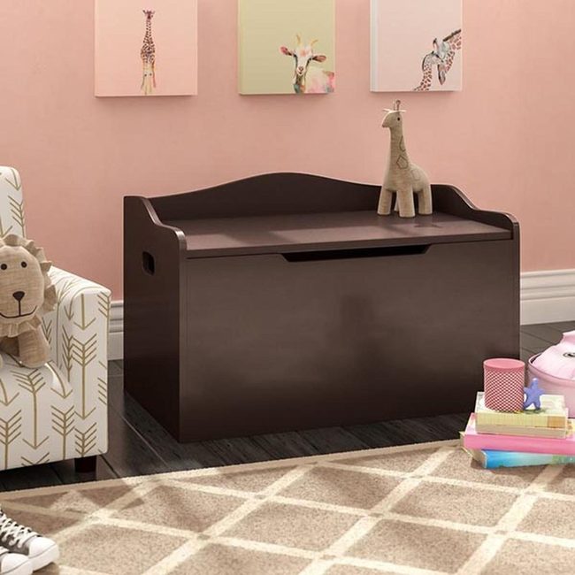 Cream Storage Bench With Dual Purpose